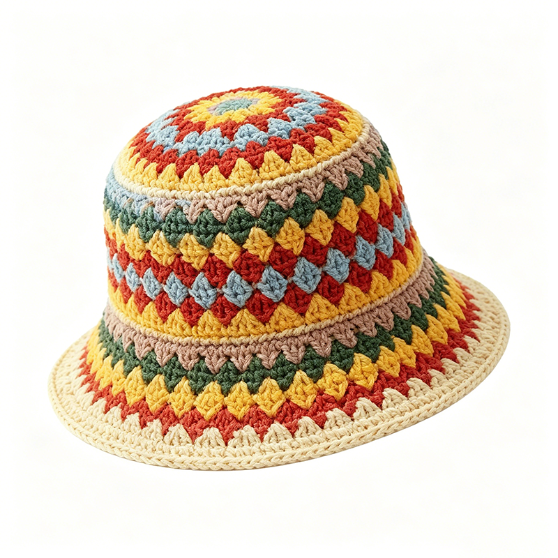 Boho géométrique multicolore