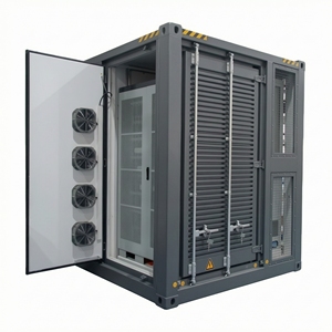 แบตเตอรี่ลิเธียมไอออนแบบกำหนดเอง 1MWh 5MWh 10MWh ขนาด 10 ฟุต 40 ฟุต 500kwh 430kwh 1C ตู้เก็บพลังงานแสงอาทิตย์ ระบบกักเก็บพลังงานแบบคอนเทนเนอร์ ESS - Product Image 4