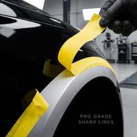 Wunderbares Gelbes Autolackierband 80C 160C Hitzebeständig für Präzise Lackierlinien Rückstandsfrei Leicht zu Entfernen Profi-Qualität