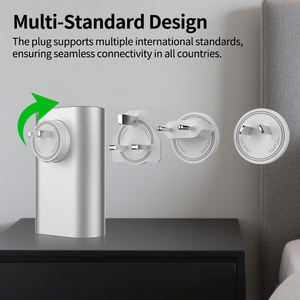 Diffuseur d'huiles essentielles sans eau, nébuliseur, machine à aromathérapie de luxe moderne, construction haut de gamme, prise murale, diffuseur avec capteur de lumière - Product Image 4