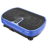 Precio de Fábrica, Plataforma Vibratoria Electromagnética Vertical de ABS, Máquina de Ejercicio con Capacidad de Carga de 150 kg, 150-200 W, Mini Plataforma Vibratoria Portátil