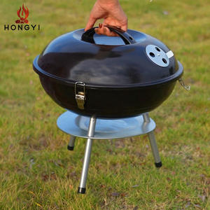 Barbecue portable mini Hongyi en acier inoxydable, grillades au charbon de bois, pour extérieur, patio, BQ18 - Product Image 5