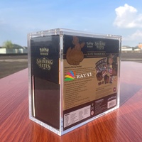 Étui de présentation magnétique robuste Ray Yi pour boîte de collection Pokémon ETB, protection en acrylique