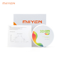 Bloc de zircone dentaire MIIYEN esthétique tout-en-un 3D Pro, bloc de zircone dentaire multicouche, bloc de zircone dentaire