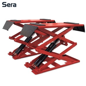 Cric hydraulique à ciseaux double cylindre <span class=keywords><strong>Sera</strong></span> de haute qualité avec homologation CE et garantie de 18 mois - Product Image 2