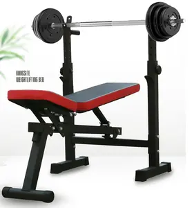 Barbell Stool Weight Lifting Barbell Seated Bench Press Training Free Weight Banch