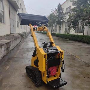 DPS-T360 200kg 하중 미니 스키드 스티어 로더 크롤러 유형 오거 드릴 미니 스키드 스티어가있는 미니 스키드 스티어 로더 - Product Image 6