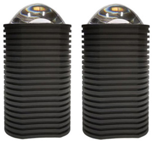 Le module d'éclaircissement de la petite lentille externe de la calandre aide les feux de croisement/de route 18W Led phare de course Combo beam accessoires de voiture - Product Image 1