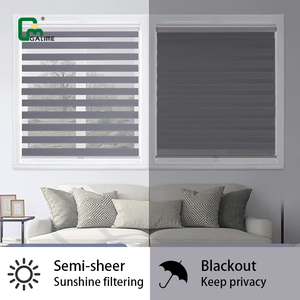 Galime cơ giới Zebra rèm với điều khiển từ xa kích thước tùy chỉnh rèm tự động cho Windows Zebra Shades Alexa Google điều khiển - Product Image 4