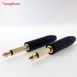 Conector de Audio Profesional de 6.35mm Mono, Anodizado en Negro, Contacto de Cobre y Aluminio - Product Image 6