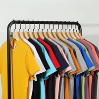 T-shirts unis en polyester à coupe ajustée pour couple, personnalisables avec logo, multicolores, pour l'été, vente en gros à prix réduit