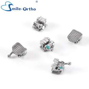 Vendita calda di alta qualità prezzo di fabbrica ortodontico passiva staffe autoliganti 5S denti denti bretelle 0.022 - Product Image 1