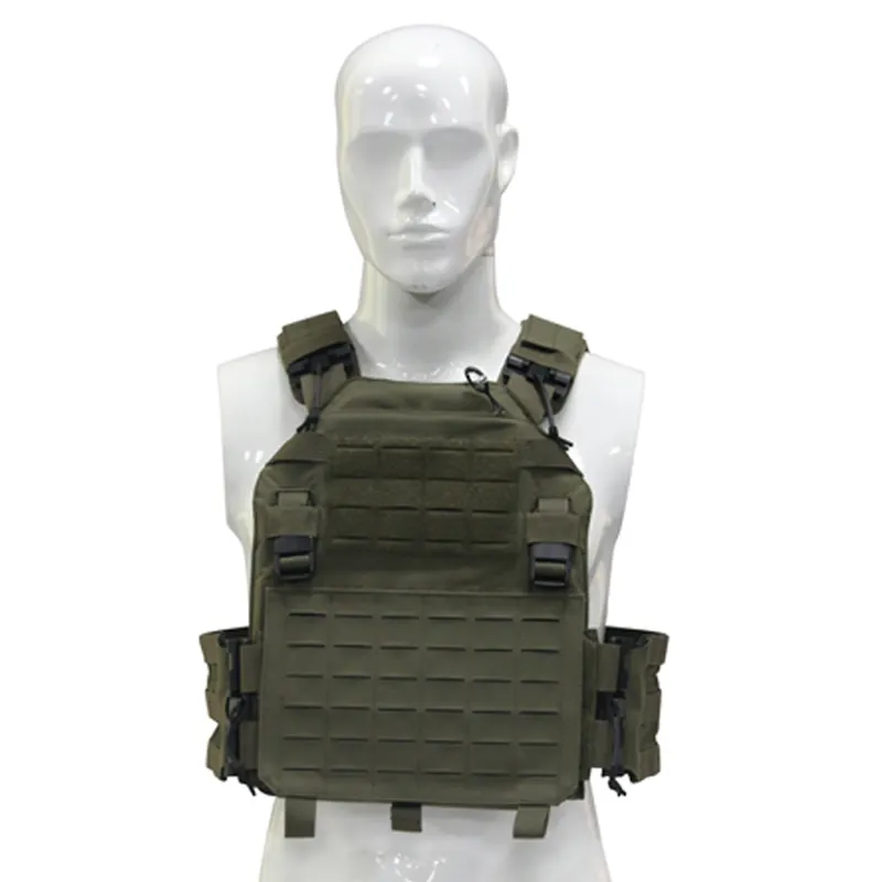 실제 전투 전투 전문 게임을위한 전술 플레이트 캐리어 조끼 법 집행관 모듈 형 가슴 장비