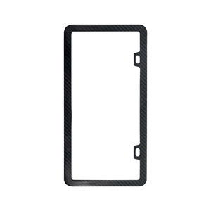Marco de matrícula de fibra de carbono con especificaciones estadounidenses, soporte modificado para automóviles, soporte universal para vehículos eléctricos - Product Image 4