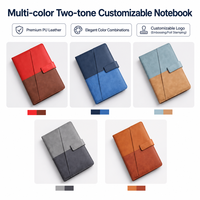Carnet en cuir A5 personnalisé avec logo imprimé UV, organiseur professionnel pour entreprise, agenda à couverture rigide, 100 feuilles, promotionnel pour le bureau