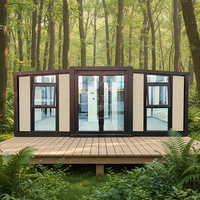 Maison préfabriquée de luxe de 30 pieds avec cuisine, salle de bain, 1, 2 ou 3 chambres, maison conteneur extensible