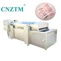 Machine de blanchiment pour légumes-racines, équipement de traitement des pattes de poulet et des crevettes, blanchisseur à vapeur, ligne de machines alimentaires industrielles, moteur