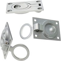 Poignée de pont de bateau en acier inoxydable Durable, trappe de pont de bateau, poignée de levage, anneau de porte, poignées, anneau de traction