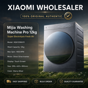 เครื่องซักผ้าแบบฝาหน้า Wholesale Washing Machine Pro 12 กก. ระบบซุปเปอร์อิเล็กโทรไลซิส ฟรีชแอร์ ไดเร็คไดรฟ์ รุ่น XQG120MJ111 - Product Image 4