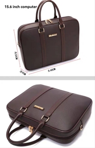 360 Degree 28 Inch Soft Genuine Real Leather Carry <strong>on</strong> Luggage <strong>Laptop</strong> Bag Travel Set Luggage <strong>Case</strong> With TSA Lock - Product Image 6