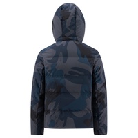 Veste en duvet pour hommes camouflage thermique blanc duvet de canard imperméable coupe-vent à capuche manteau d'hiver veste d'hiver pour hommes imperméable
