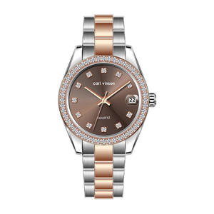 Venta al por mayor Pareja Relojes Luminosos a prueba de agua Relojes de cuarzo Elegantes Relojes de pulsera de negocios con correas de acero - Product Image 5