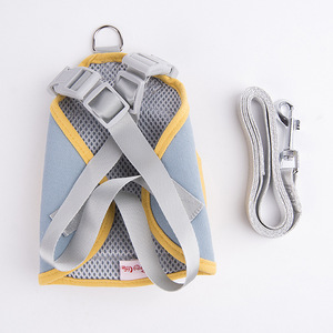 Factory Direct Small Dog <strong>Cat</strong> Pet Backpack <strong>Harness</strong> Set Durable Outdoor Cartoon Style Polyester Cotton Adjustable Leash <strong>Harnesses</strong> - Product Image 4