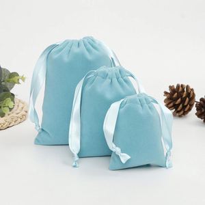High Quality Eco-Friendly Durable Velvet Drawstring Gift Pouches & Custom Bags for Jewelry - Product Image 1