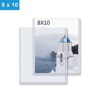 Clip de protection supérieur en PVC personnalisé de qualité supérieure 8x10 pouces avec impression sérigraphique pour cartes de visite
