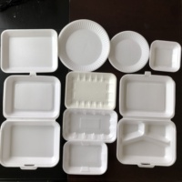 Busa PSP wadah makanan mesin pembentuk vakum otomatis piring sekali pakai dan mesin pembuat cangkir plastik disesuaikan