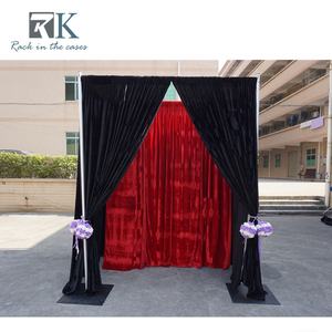 ชุดท่อเหลี่ยมแบบปรับได้ ท่อแขวนผ้าม่านสำหรับบูธที่มั่นคงและแข็งแรง - Product Image 3