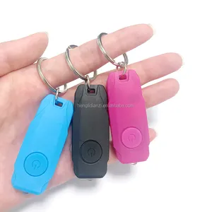 2022 뜨거운 판매 공장 프로모션 선물 USB 충전식 LED 작은 태양 포켓 사용자 정의 미니 토치 키 체인 손전등