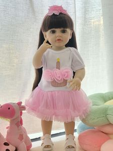 Nenuco Anuk 22 pouces 55 cm Jouet en peluche en silicone réaliste réaliste Reborn Poupée de bain pour enfants Poupée de mode - Product Image 3