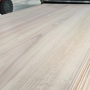 Paulownia Solid <strong>Wood</strong> Boards Edge Glued <strong>Panels</strong> <strong>Unfinished</strong> Timber Paulownia <strong>Wood</strong> - Product Image 2