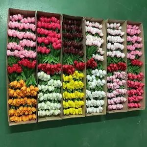 Les plantes artificielles les plus vendues sur Amazon pour les décorations de mariage à la maison plantes artificielles populaires pour les tulipes à prix unique