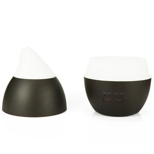 Wood Grain Ultrasonic <b>Humidifier</b> 300Ml With Led Light And Timer For Home And Commercial Use - Product Image 5