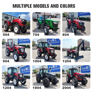 Agriculture Tractor 50hp 60hp 70hp 80hp 4wd <strong>4x4</strong> Tractor Farm Tractor Equipped With Trailer Rotary Cultivator Planter <strong>Traktor</strong> - Product Image 2