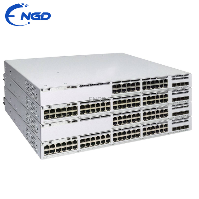 Original Used C9300LM-24U-4Y-M Enterprise Grade 24-Port UPOE Network Switch, High-Density PoE Switch with 25G Uplink