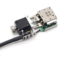 Plataforma Motorizada de Desplazamiento con Husillo de Bolas de Acero Inoxidable, Eje X, Plataforma Motorizada de Precisión, Etapa de Movimiento Lineal Compacta, 1 Año de Garantía