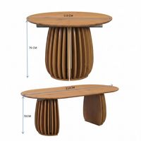 Moderner Luxuriöser Nordischer Ausziehbarer Esstisch 6-Sitzer MDF-Holzplatte Robuste Geräuschlose Schiene für Hotelgebrauch