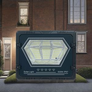 Lámpara Solar de Pared LED para Exteriores Súper Brillante IP67, Color Negro ABS - Product Image 3