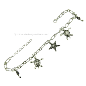 Sea life women's <b>bracelet</b> simple turtle seahorse small pendant <b>bracelet</b> <b>bracelet</b> - Product Image 5