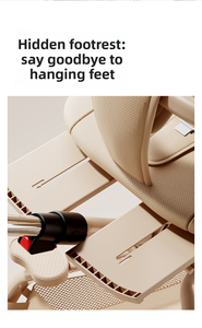 Poussette bébé légère et pliable 3 en 1 avec système de voyage assis et couché, poussette compacte pour nourrissons et tout-petits, vente en gros - Product Image 3