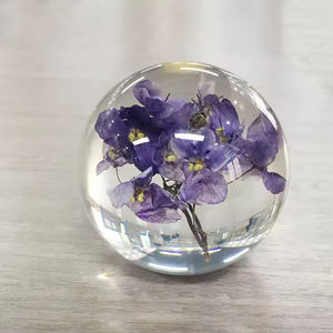 Fleurs en <span class=keywords><strong>papier</strong></span>, boule en acrylique, sphère, cadeau promotionnel, accessoires de vitrine, décorations de mariage, boules - Product Image 3