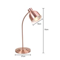 Lampe chauffante de type buffet de luxe la plus populaire, lampe de table pour buffet, hôtel, restaurant