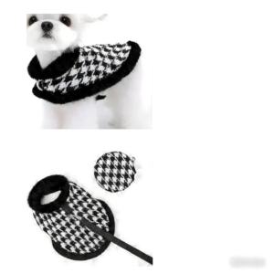 Ropa Divertida para Perros con Patrón a Cuadros Blancos y Negros, Nueva Llegada 2026, Ropa Cálida y Suave para Perros en Clima Frío, Disponible en Tallas S-XL - Product Image 3