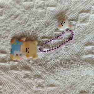 Regalo para el Día de la Madre, Llavero de PVC con Impresión UV, Colgante para Teléfono con Cuentas Acrílicas, Diseño de Mini Botella con Estilo Único - Product Image 1