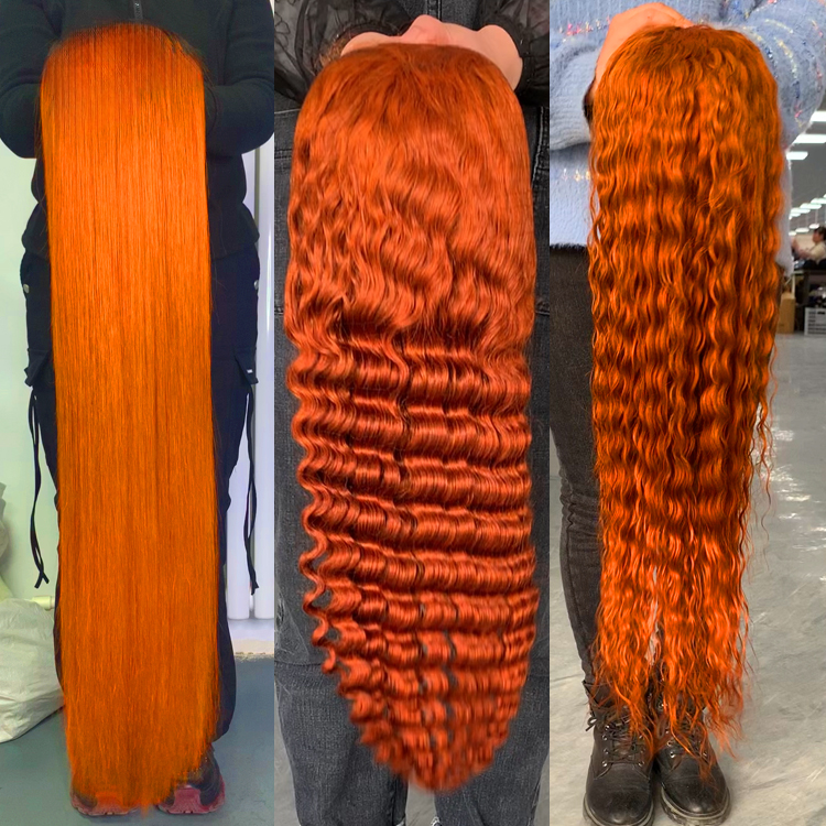 Ginger orange wig