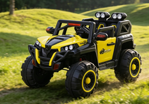 Coche Eléctrico Barato para Niños, Buggy de Playa, Coche de 4 Ruedas con Motores, Coche de Regalo para Niños, Coche Deslizante con Música y Luces - Product Image 4