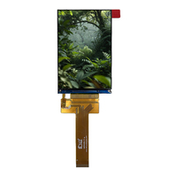 Écran LCD personnalisé de 3,5 pouces, résolution 320x480, module d'affichage LCD TFT à vision panoramique, 400 nits, interface MPU, écran TFT